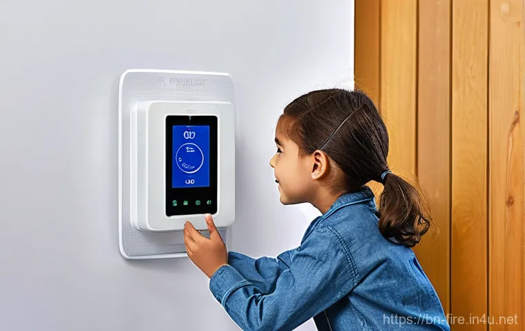 화재안전관리 실무와 관련된 최신 기술 - **Prompt 2: "AI-Powered Industrial Fire Surveillance"**
    Inside a high-tech, organized industrial...