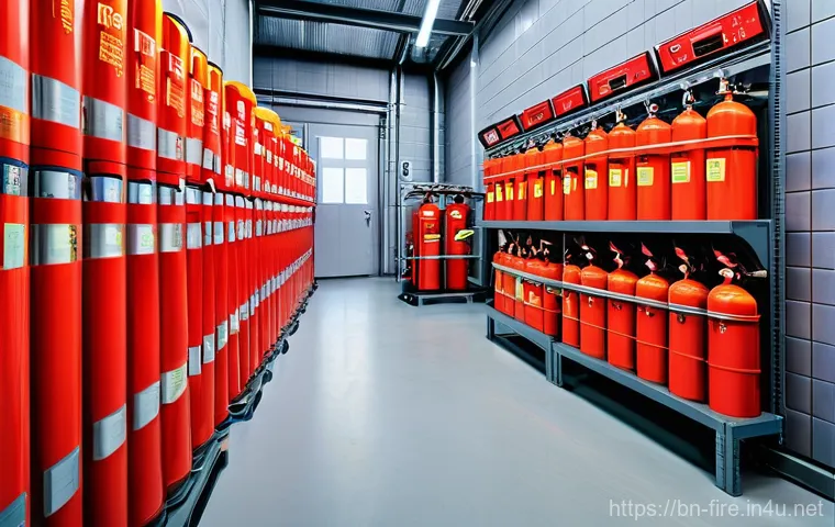 화재안전관리 직무에서의 문제 해결 역량 - **Prompt 1: Proactive Workplace Fire Safety Inspection**
    "A vibrant, brightly lit factory floor ...