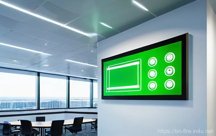 화재안전관리 실무와 관련된 최신 법령 요약 - **Prompt 2: Professional Fire Safety Drill in an Office**
    A dynamic, action-oriented scene insid...