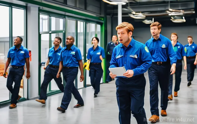 화재안전관리 실무에서의 문제 해결 역량 - Prompt 1: Superficial Fire Drill**