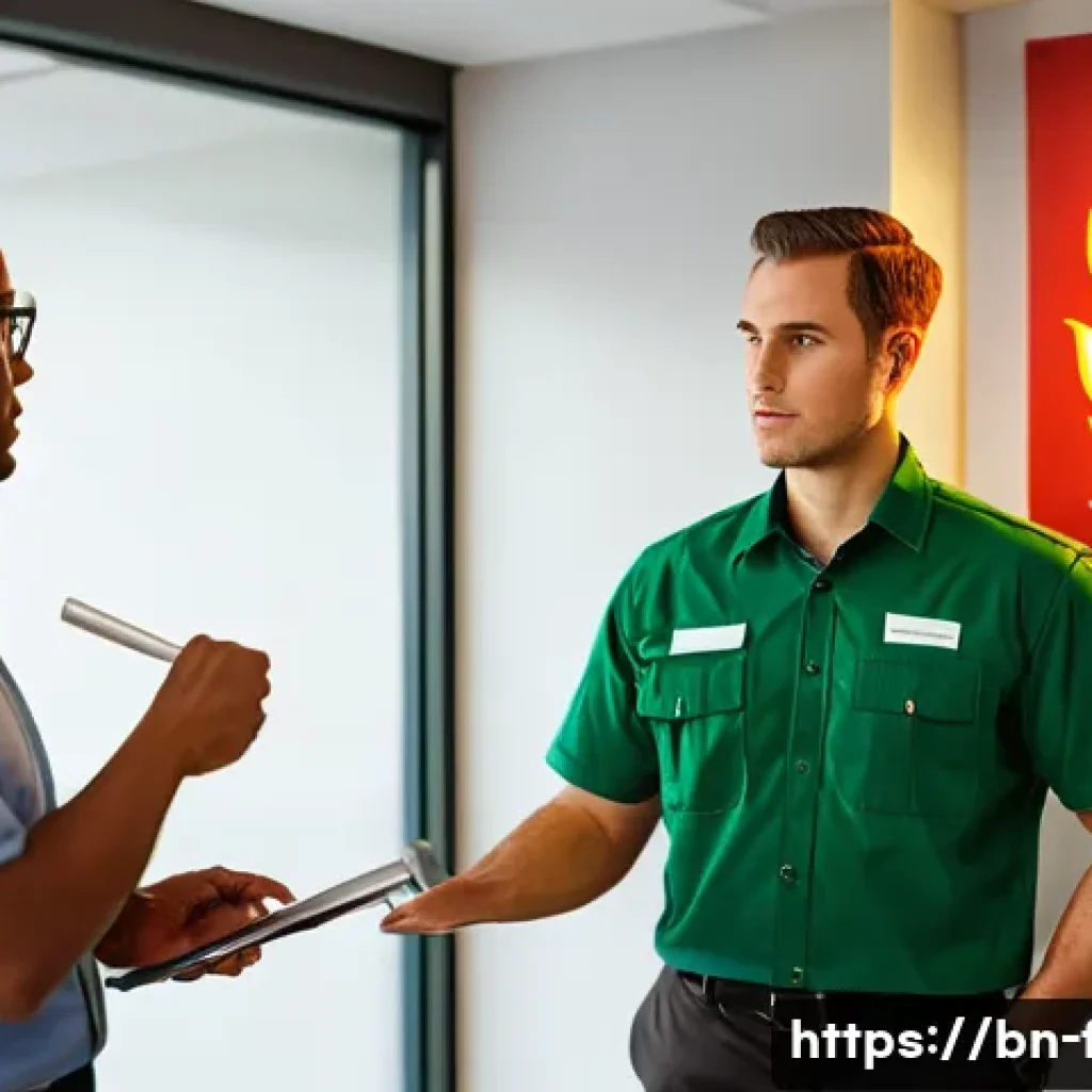 화재안전관리기술자와 건축소방설계자의 협업 - **Prompt 1: Fire Safety Training in a Modern Office**
    A diverse group of five adults, three wome...